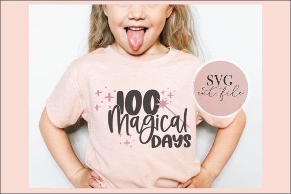 100 Magical Days SVG