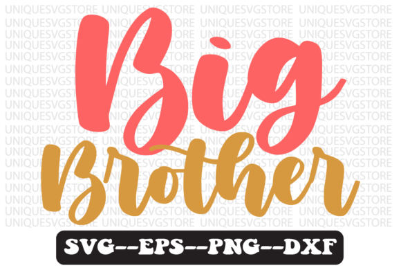 Big Brother Quote Retro Svg Design