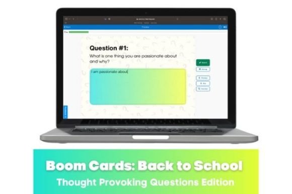 Boom Card Thought Provoking Task Cards