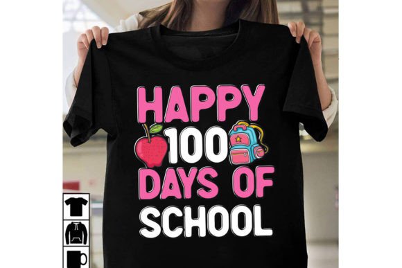 Happy 100 Days of School SVG Cut File