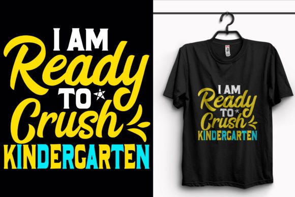 I'm-Ready to School T-Shirt Design