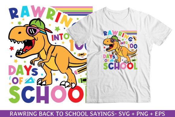 Rawring Into 100 Days of School SVG: The Versatile, Teacher-Tested Design That Just Works