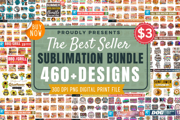 The Best Seller Sublimation Big Bundle